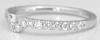 0.28 ctw Diamond Band in 14k white gold for ring SSR-5892 - SSR-103138Y
