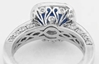 Ornate Sapphire Diamond Ring