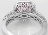 Pink Diamond Look Sapphire Rings