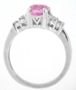 Pink Sapphire Diamond Engagement Rings