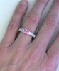 Pink Gemstone Engagement Rings