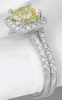 Yellow Sapphire Diamond Engagement Rings and Wedding Bands