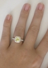 Elegant Yellow Sapphire Rings