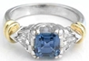 Platinum Sapphire Rings
