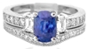 Unheated Blue Sapphire Ring- Natural
