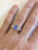 Sapphire Engagement Rings with Engraving