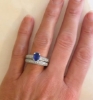Sapphire Diamond Wedding Rings