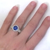 Sapphire Rings in white gold