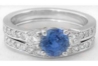 Sapphire Wedding Set