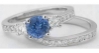 Sapphire Rings in white gold