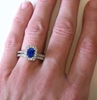 Natural Sapphire Engagement Rings