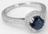Sapphire and Diamond Rings