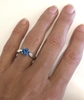 Sapphire Solitaire Engagement Rings