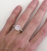 Natural Unheated Genuine Light Pink Sapphire Ring