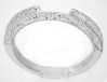 Antique Engraved Diamond Ring
