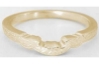 Natural yellow sapphire ring in 14k yellow gold