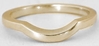 Contoured Gold Band