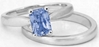 Sapphire Wedding Ring and Band