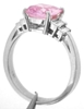GIA Unheated Pink Sapphire Ring