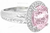 Untreated Light Pink Sapphire Rings