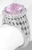 Diamond and Pink Sapphire Rings