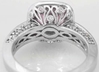 Natural Light Pink Sapphire Ring - 3.6 carats total weight