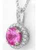 Pink Sapphire Necklaces
