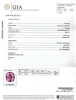 GIA sapphire report for 3.45 carat pink sapphire ring at MySapphireSource