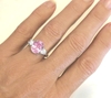 Pink Diamond Engagement Rings Sapphire