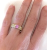 Pink Sapphire Band Ring