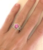 Eye Catching Pink Sapphire Rings