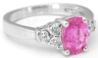 Pink Sapphire Engagement Rings