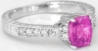 Pink Sapphire Engagement Rings