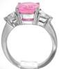 Sapphire Engagement Rings in Pink