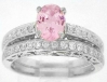 Light Pink Sapphire Ring