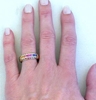 Rainbow Sapphire Rings