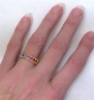 Sapphire Diamond Eternity Bands