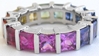 Pink Purple Sapphire Rings