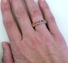 Rainbow Sapphire Ring