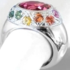 Multicolor Gemstone Rings