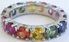 Multicolor Gemstone Rings
