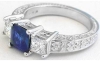 Sapphire and Diamond Ring