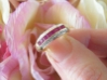Solid 14k yellow gold Channel Set Natural Ruby Stackable Band Ring