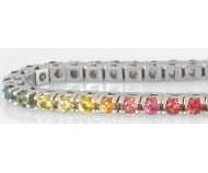 Rainbow Sapphire Bracelets