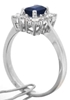 Sapphire Ballerina Engagement Ring