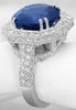 Dramatic Blue Sapphire Ring