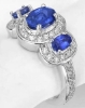 Sapphire and Diamond Ring