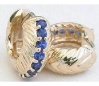 Blue Sapphire Earrings