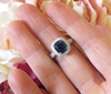 Natural 3 carat royal natural blue sapphire engagement ring with a genuine diamond halo and fancy ornate 18k white gold setting for sale