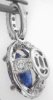 Sapphire Diamond Pendants